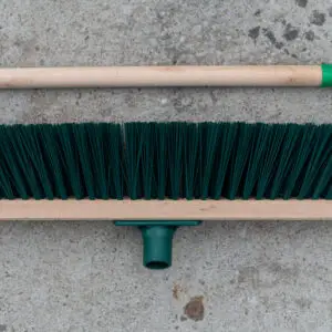 Straßenbesen Gartenbesen mit Holzstiel 130cm Elastonborsten
